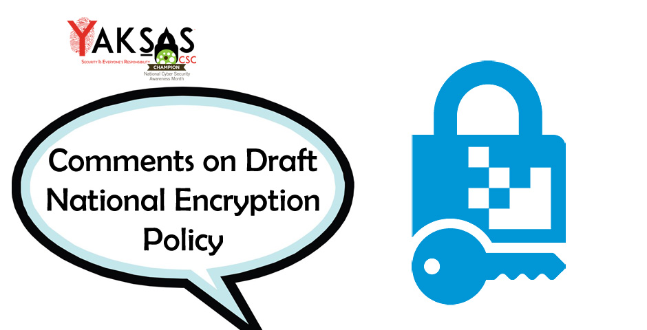Updated: Comments on Draft National Encryption Policy